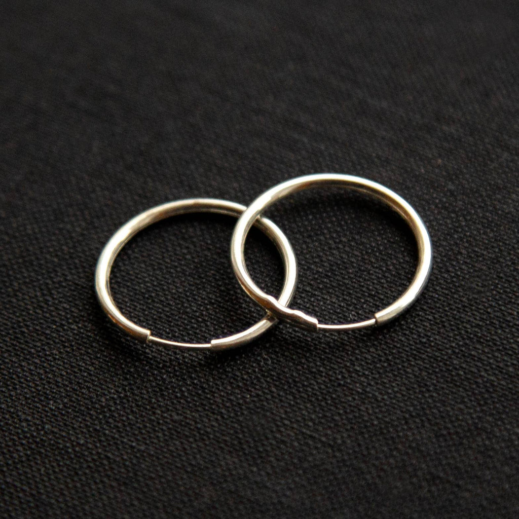 Vintage Endless Hoops: Gold Plated by Kindred Objects