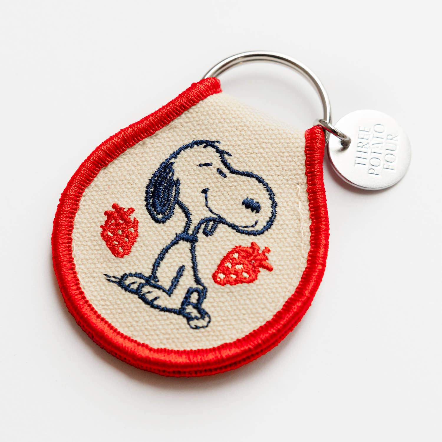 3P4 x Peanuts® Snoopy Strawberry Patch Keychain