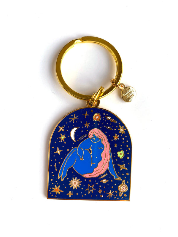 Carolyn Suzuki - COSMIC GODDESS KEYCHAIN