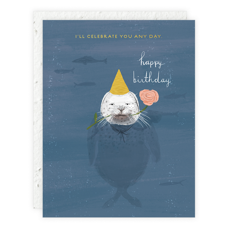 Celebrate You Any Day Birthday Card