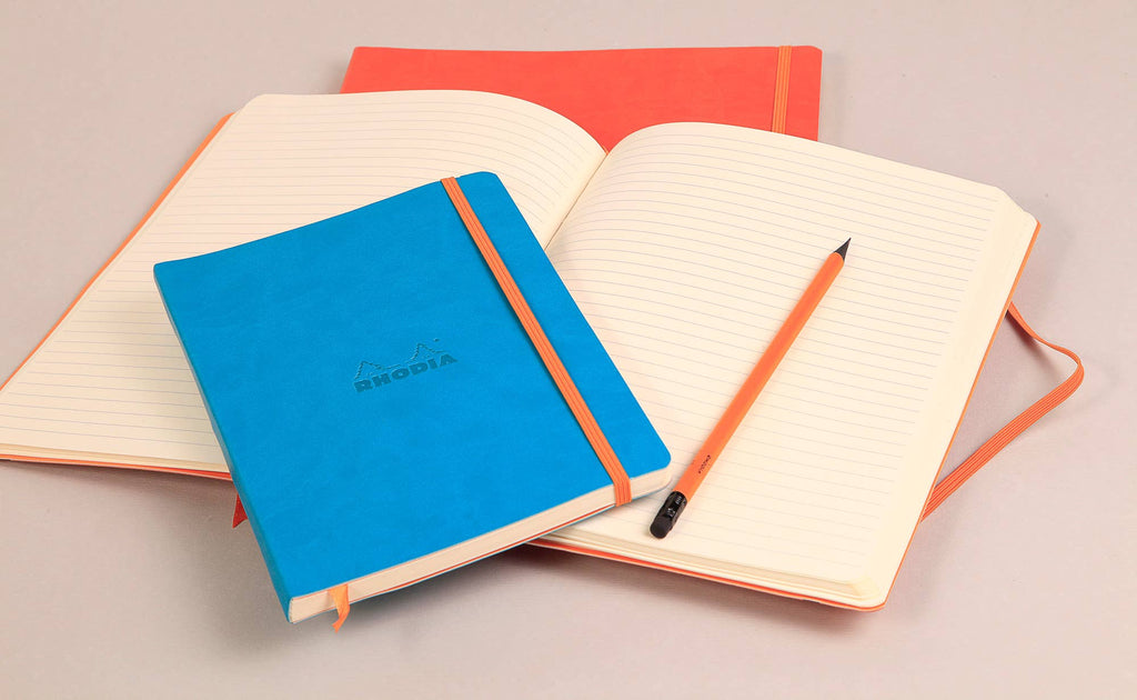 Rhodiarama Softcover Journal (A5) 6 x 8.25: Poppy, Lined