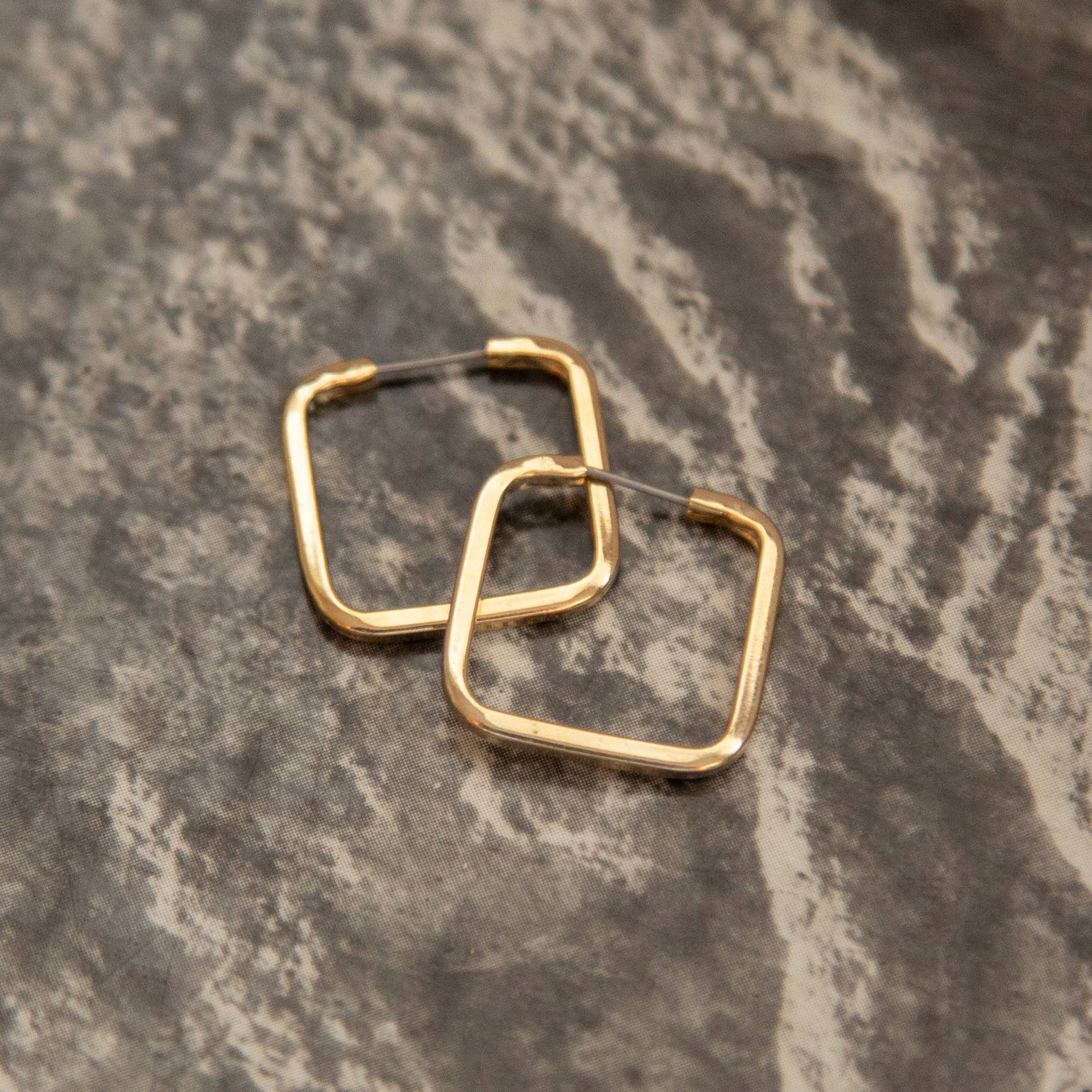 Mystery Pair! Vintage Gold Hoops by Kindred Objects