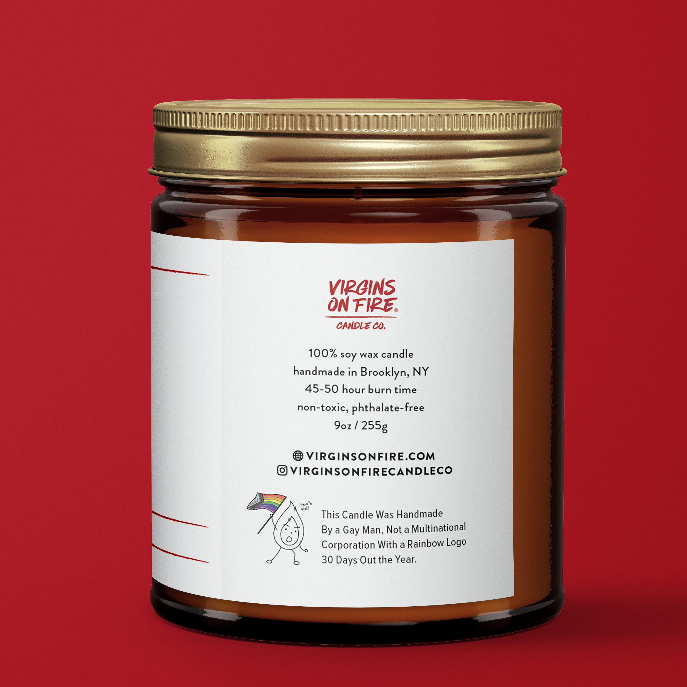 SANTA'S FIRST WIFE (Brandy & Pear) 🧑🏼‍🎄 Christmas Candle