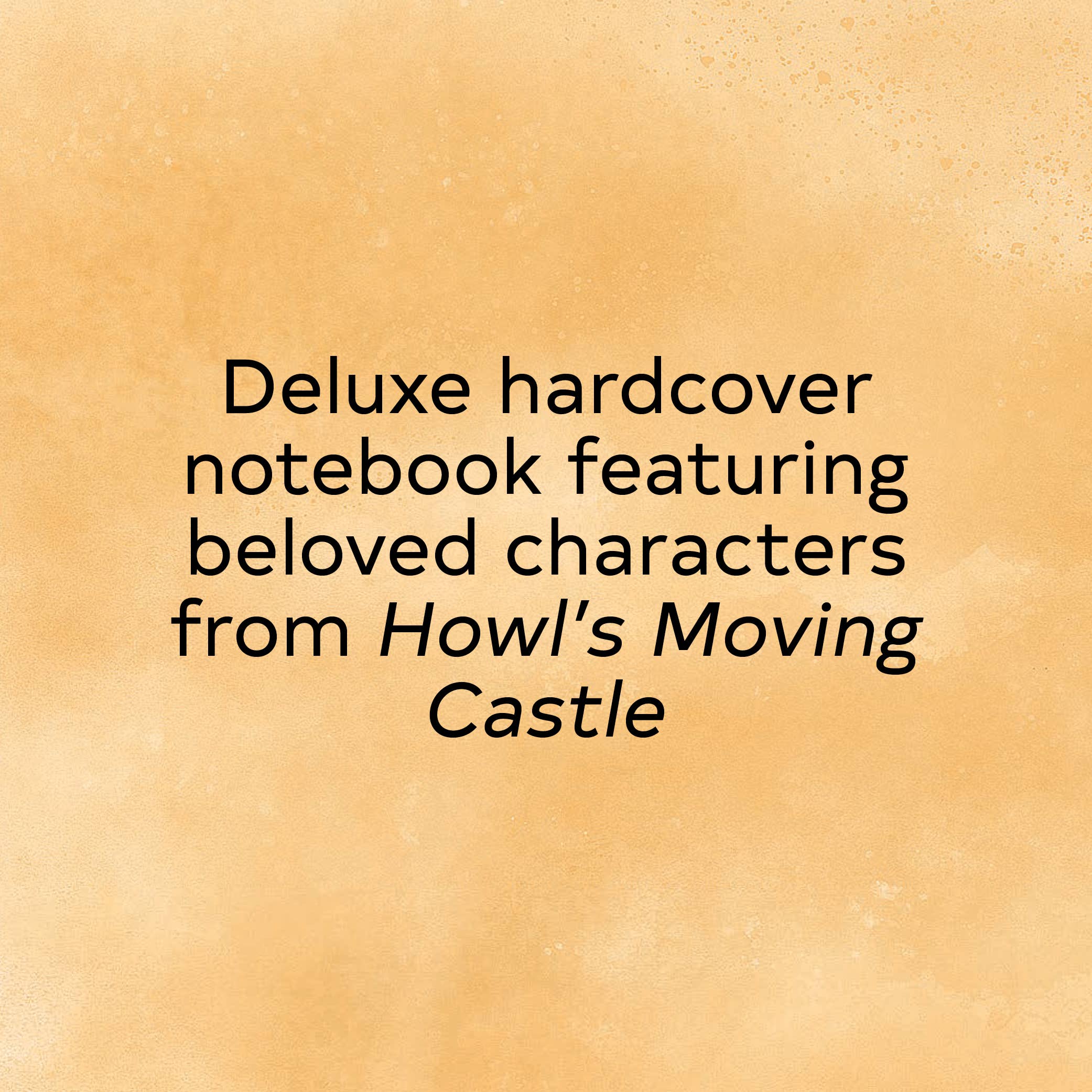 Chronicle Books - Studio Ghibli Howl's Moving Castle Notebook