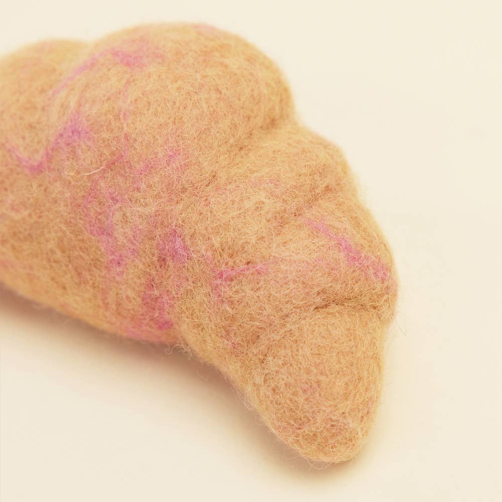 Croissant Dog Toy by Modern Beast