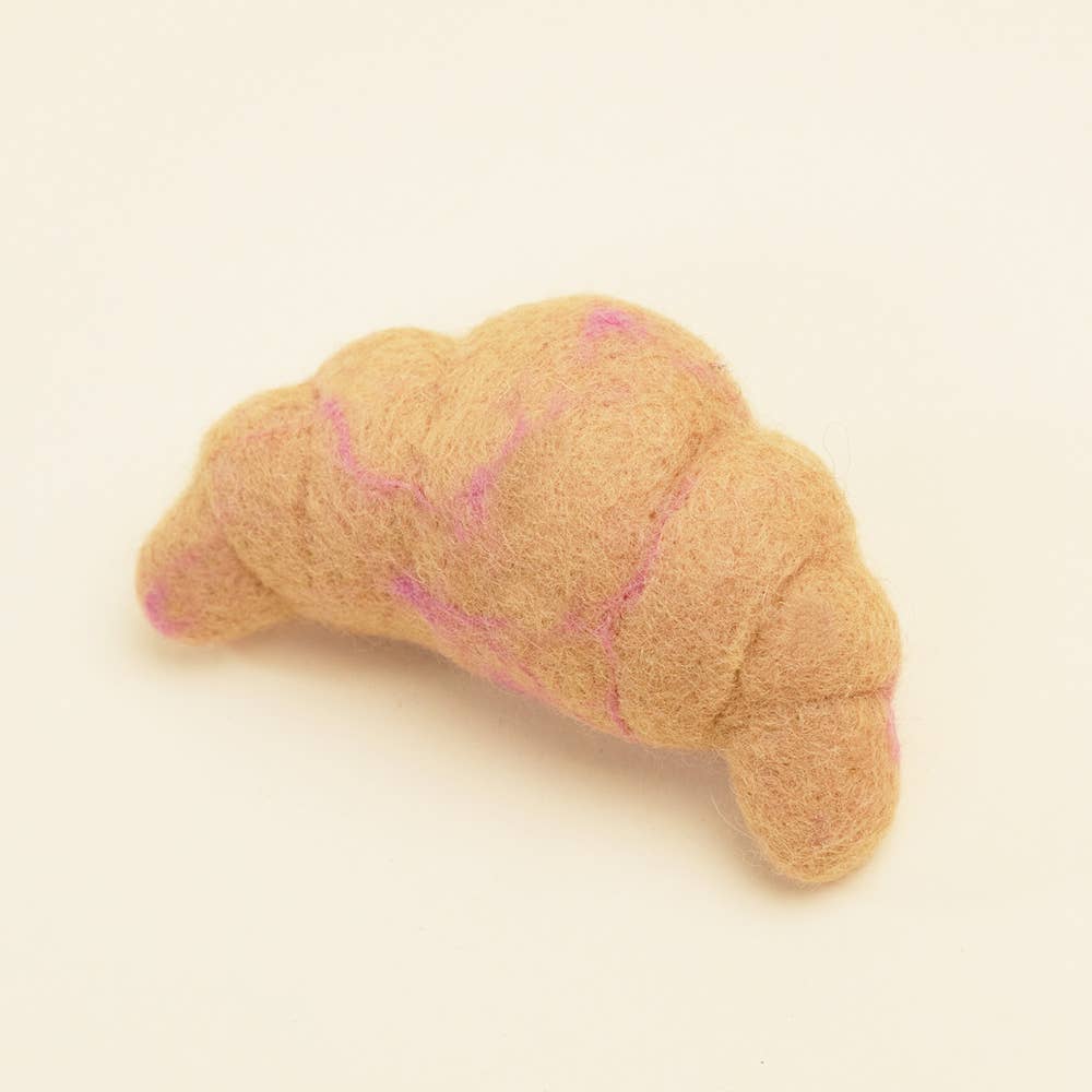 Croissant Dog Toy by Modern Beast