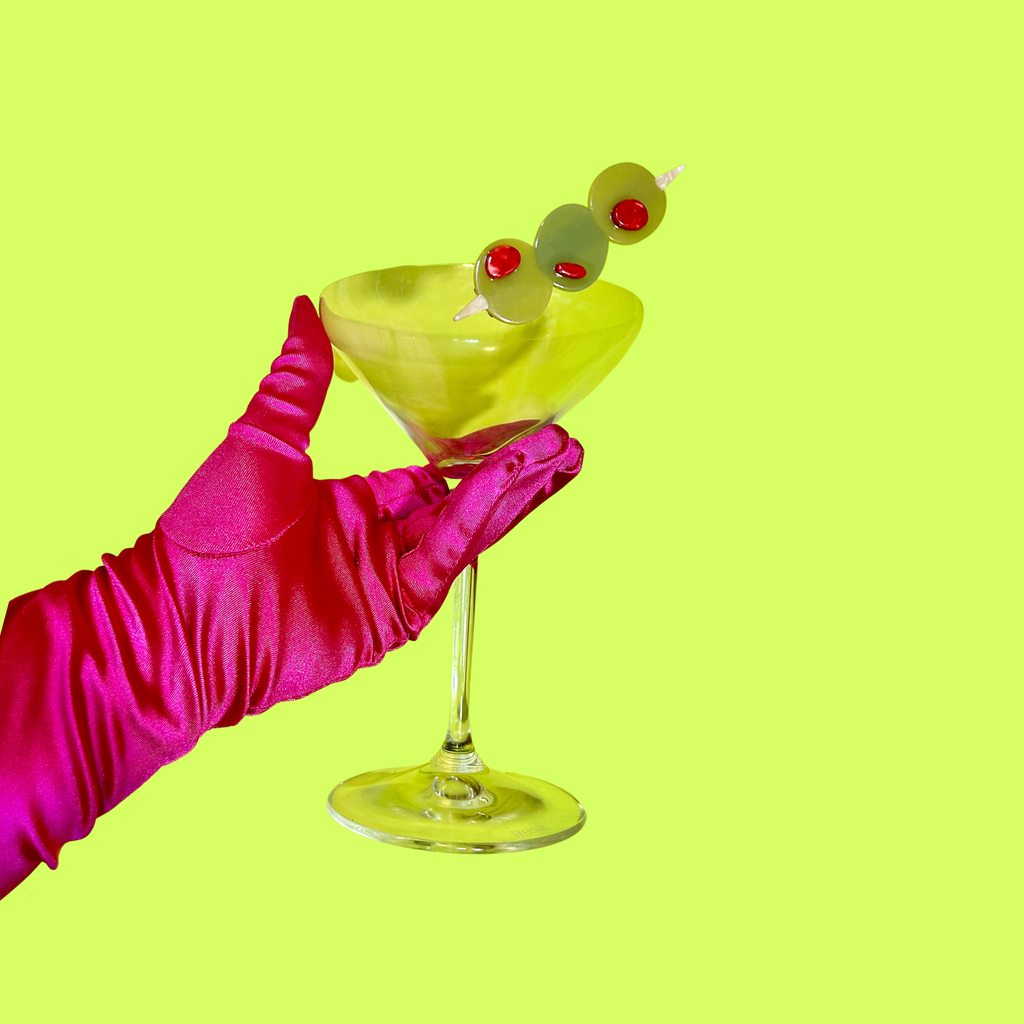 Stuffed Olive Hair Clip Set by The Peach Fuzz