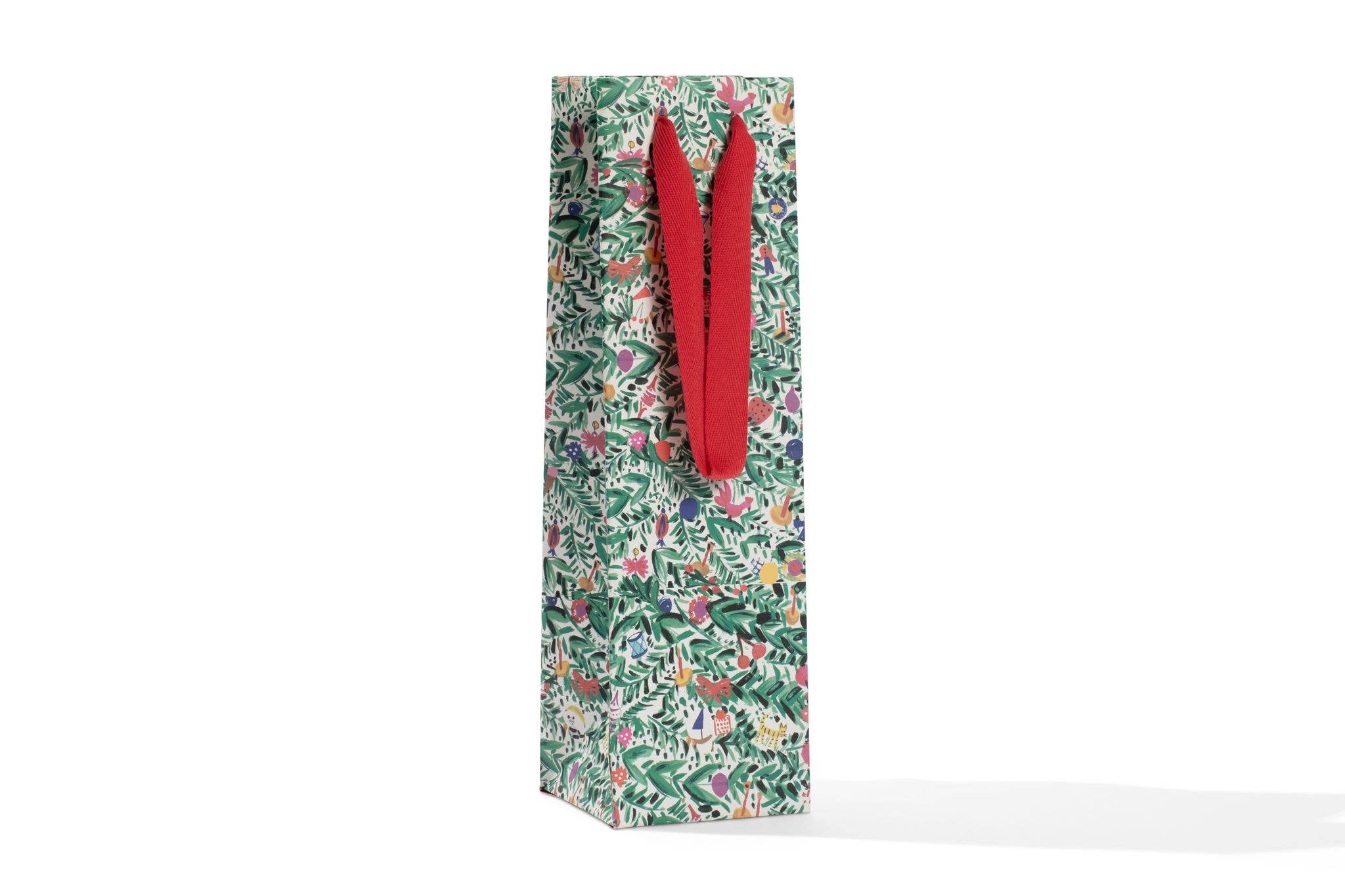 Tinsel on the Tree Gift Bag: Wine