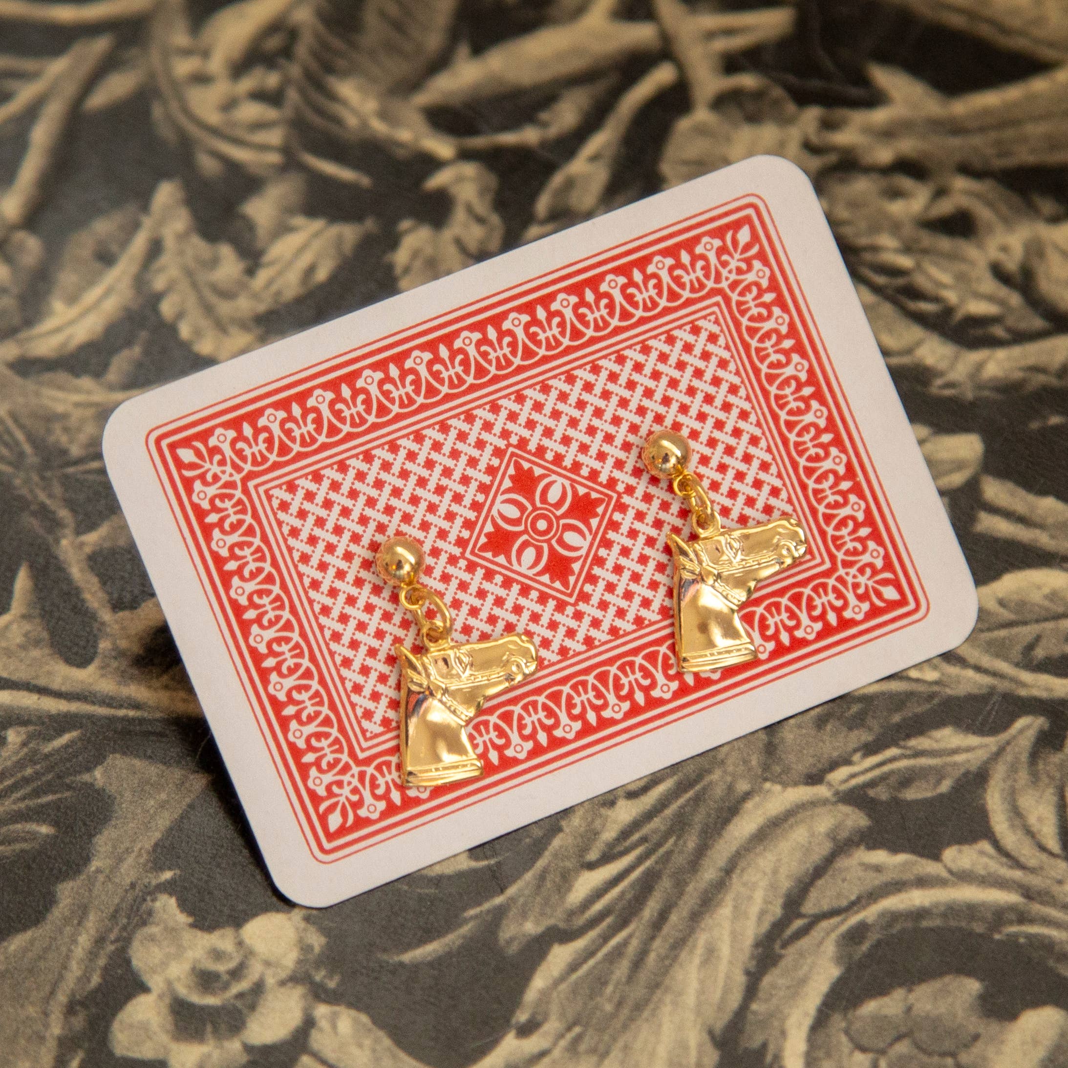 Mystery Pair! Vintage Gold Stud Earrings by Kindred Objects