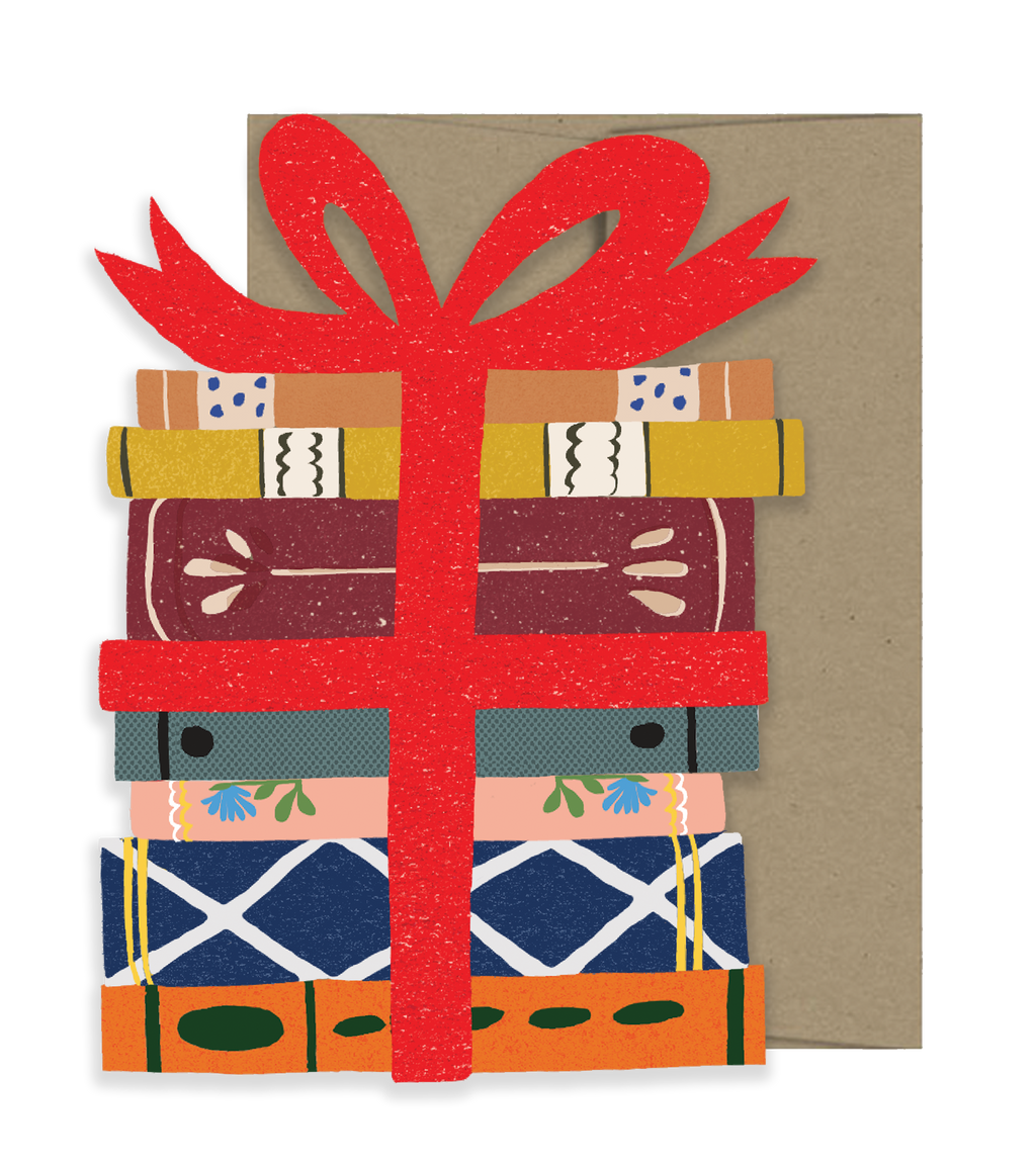 Book Lovers Greeting Card by Istatopia