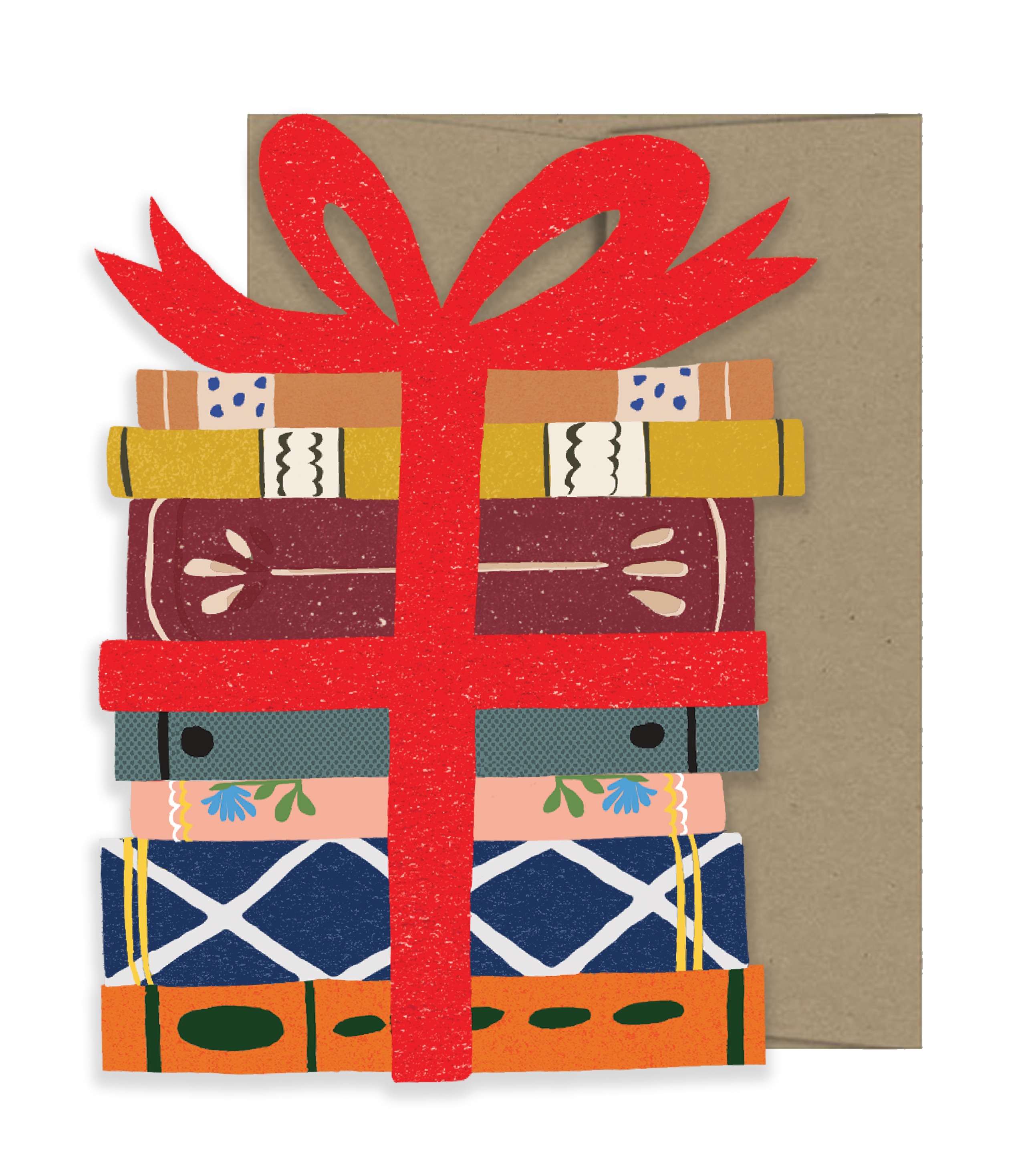 Book Lovers Greeting Card by Istatopia