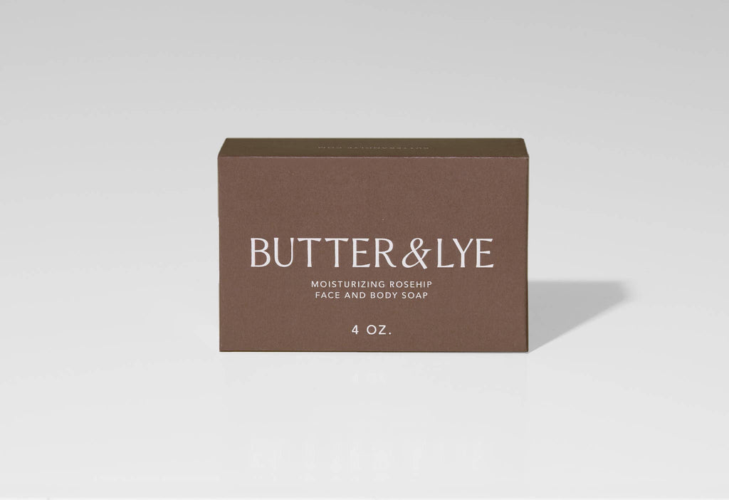 Earth-Friendly Rosehip Face and Body Soap by Butter & Lye
