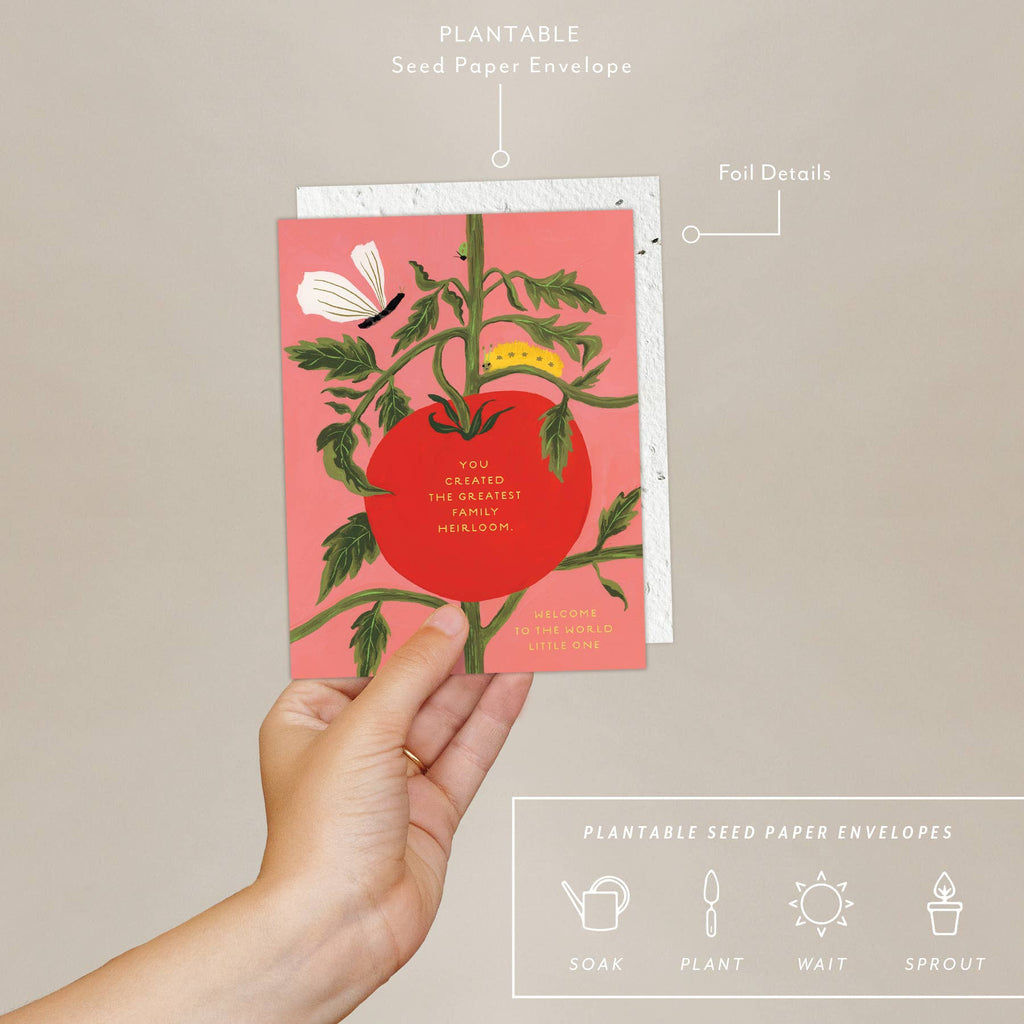 You Had a Baby! Greeting Card by Seedlings