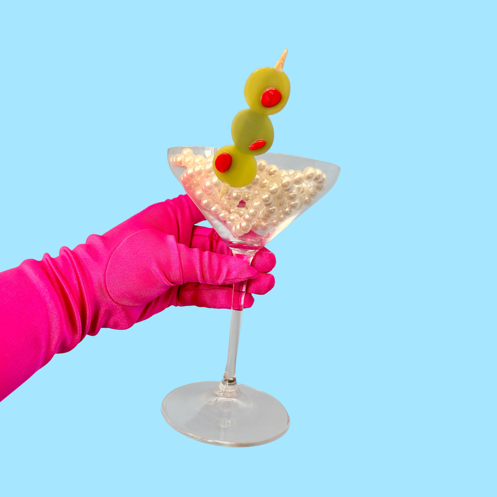 Stuffed Olive Hair Clip Set by The Peach Fuzz