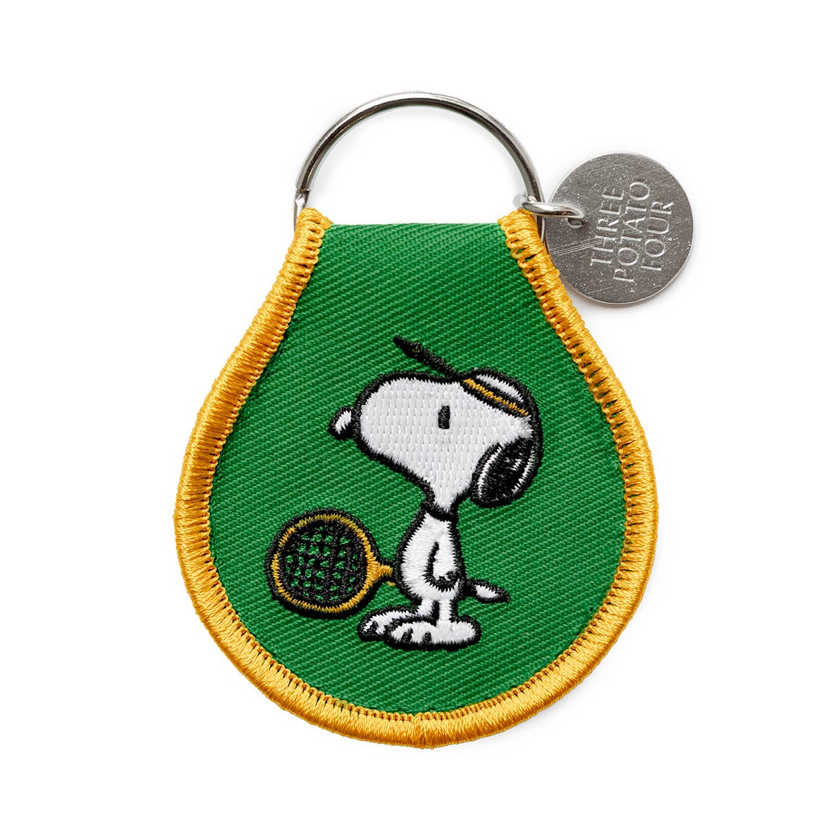 T3P4 x Peanuts® - Snoopy Tennis Patch Keychain