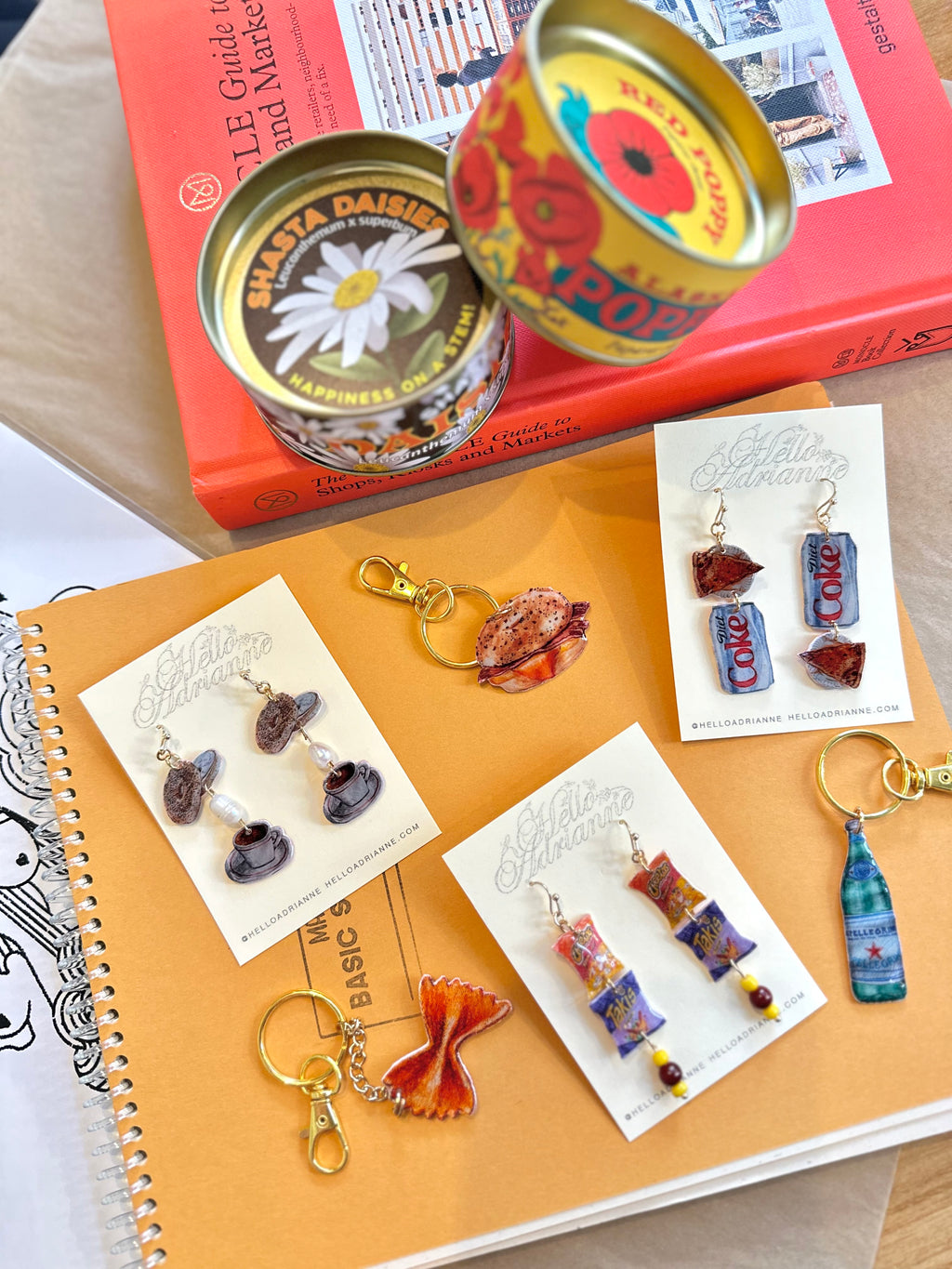 Hot Cheetos Takis Dangle Earrings – Ruby's Old New