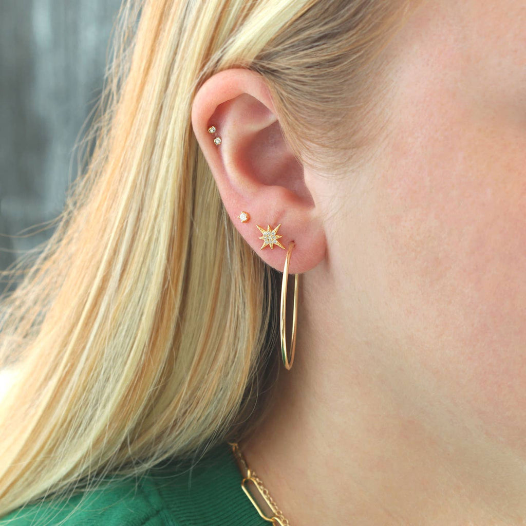 Kris_Nations_Crystal_Starburst_Stud_Earrings on model