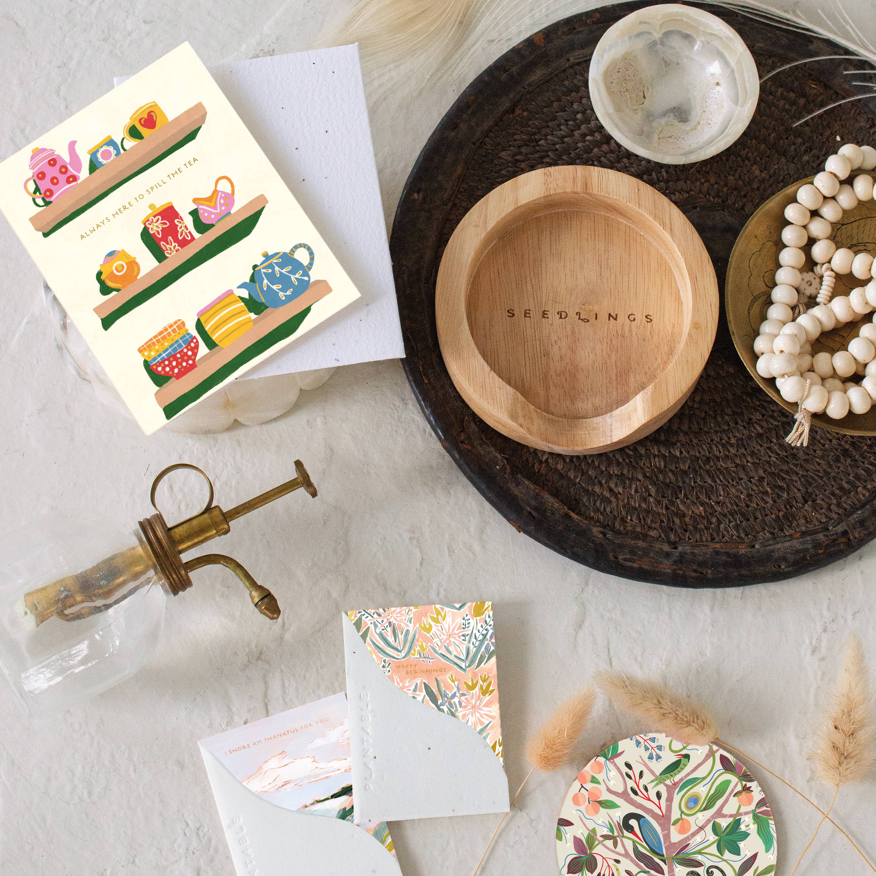 Spill the Tea - Love + Friendship Card