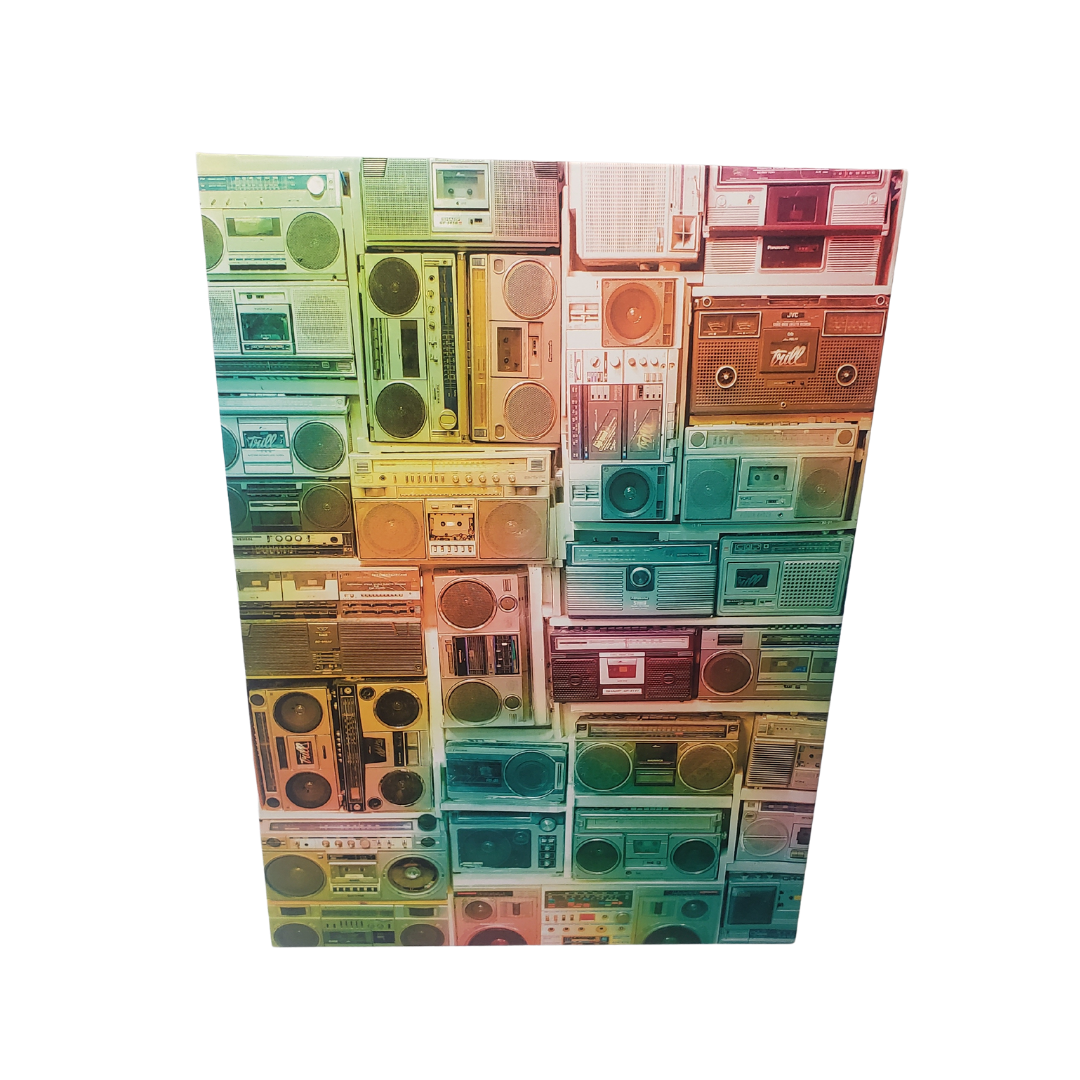 Vintage Boombox 1000 Piece Puzzle by Unified Pieces - DA BOOM