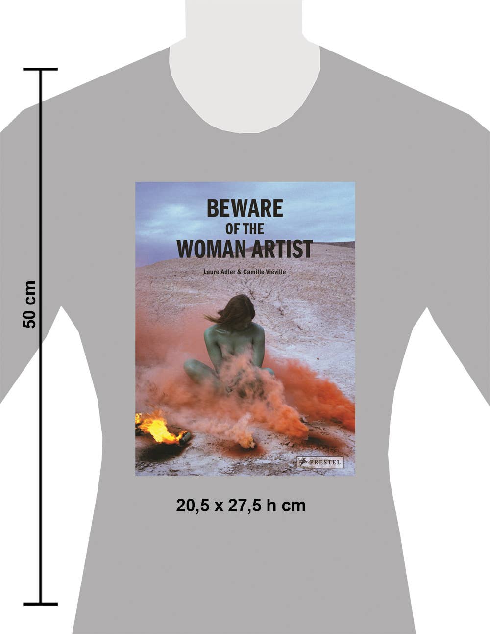Beware of The Woman Artist Hardcover Book by Megan Rooney