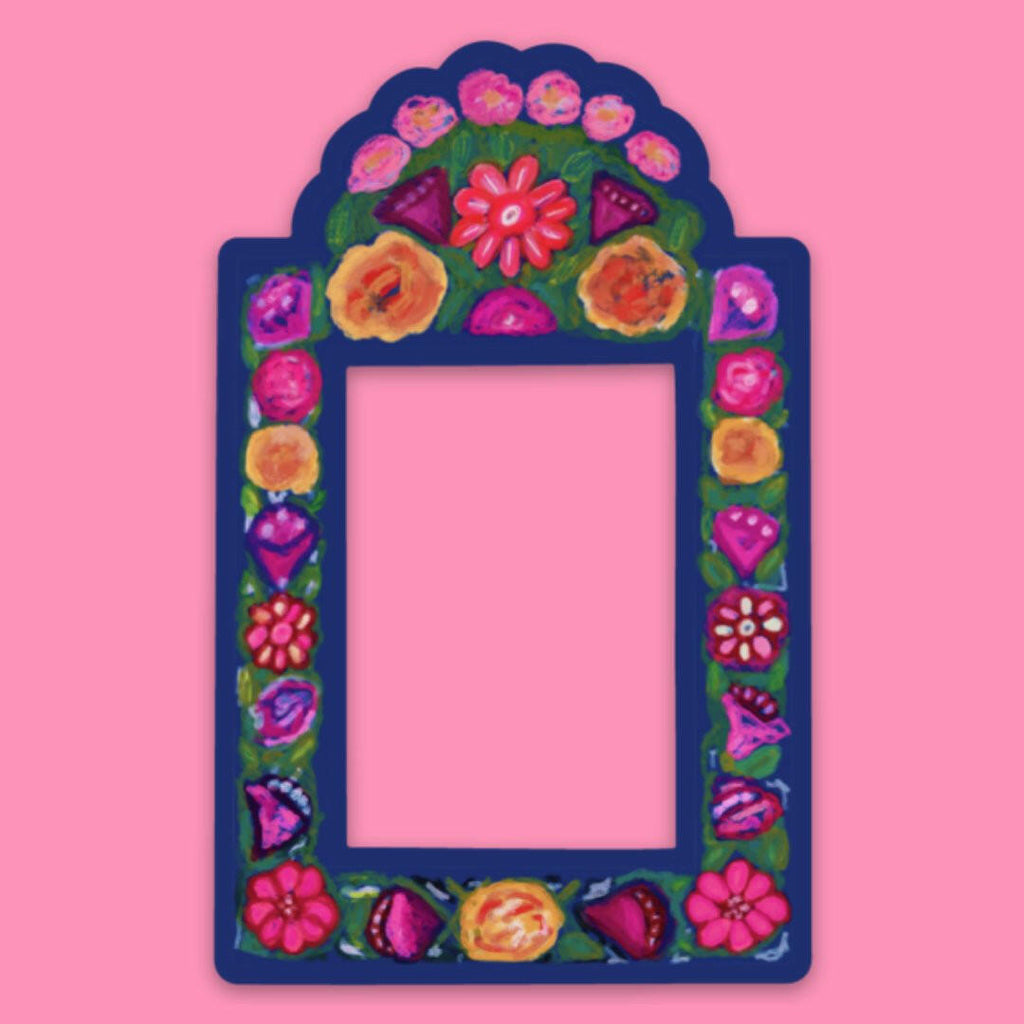 Altar Frame Nicho Sticker - Dia de los Muertos.