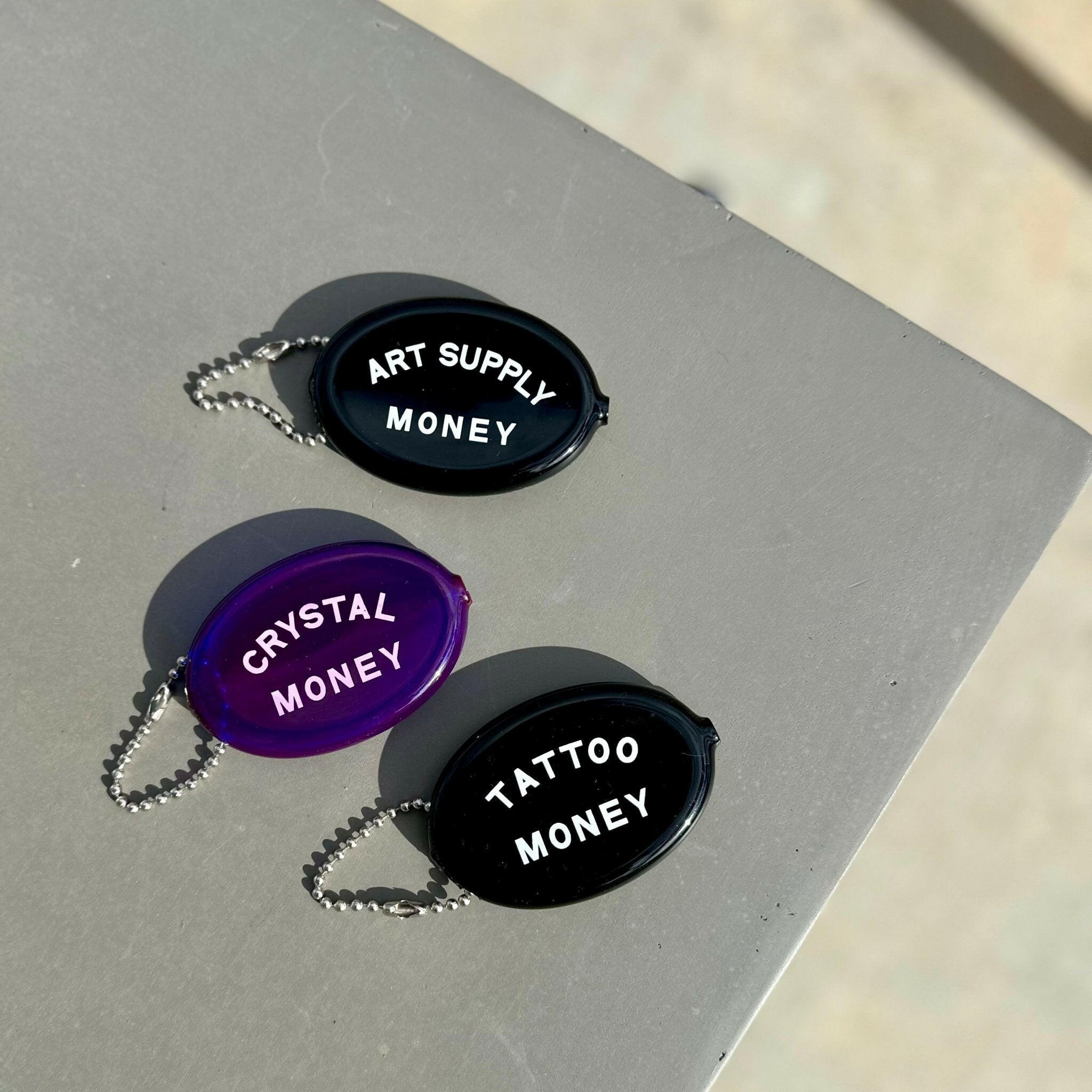 Art Supply Money Coin Pouch.