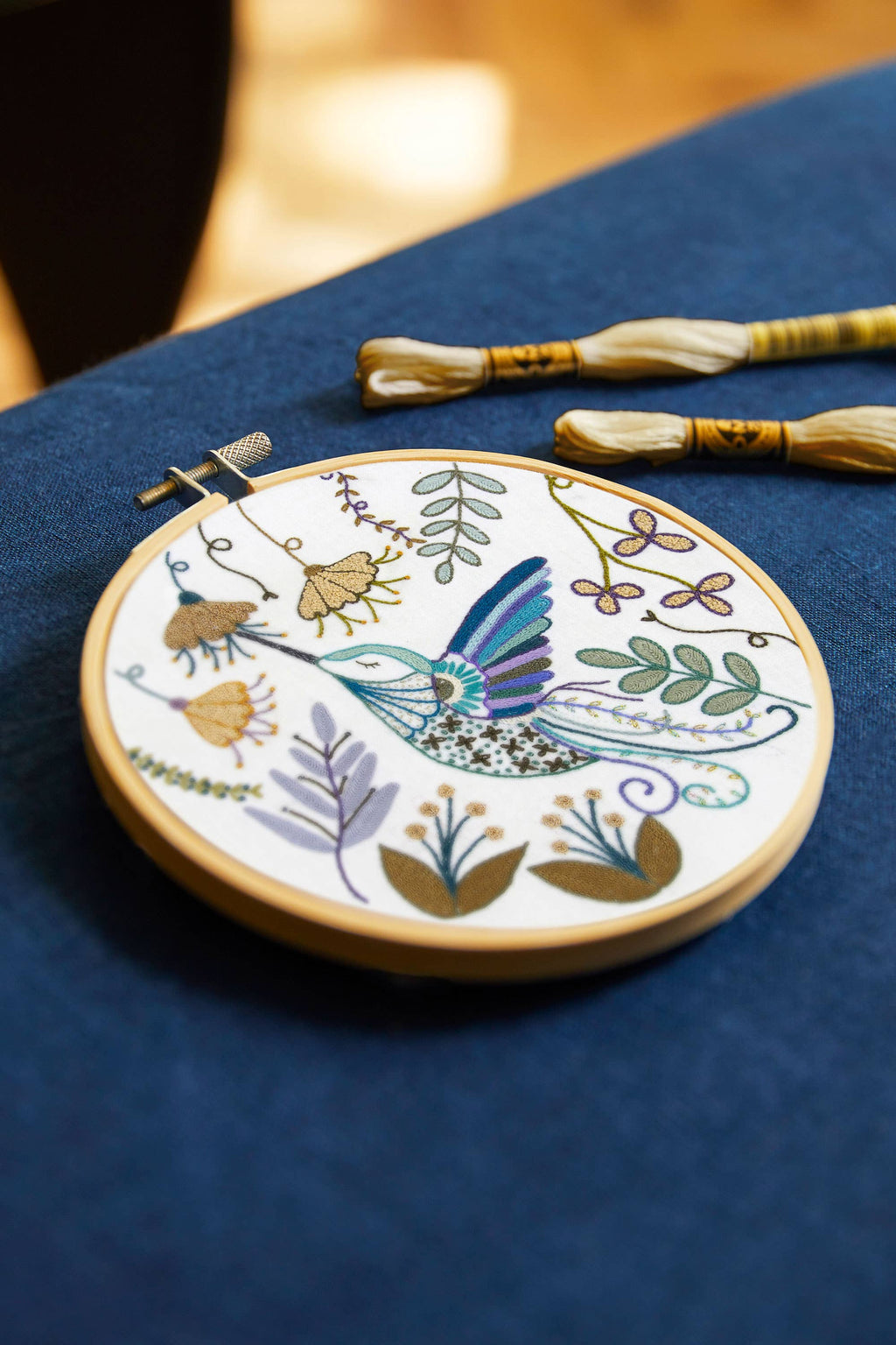 Hummingbird Embroidery Kit