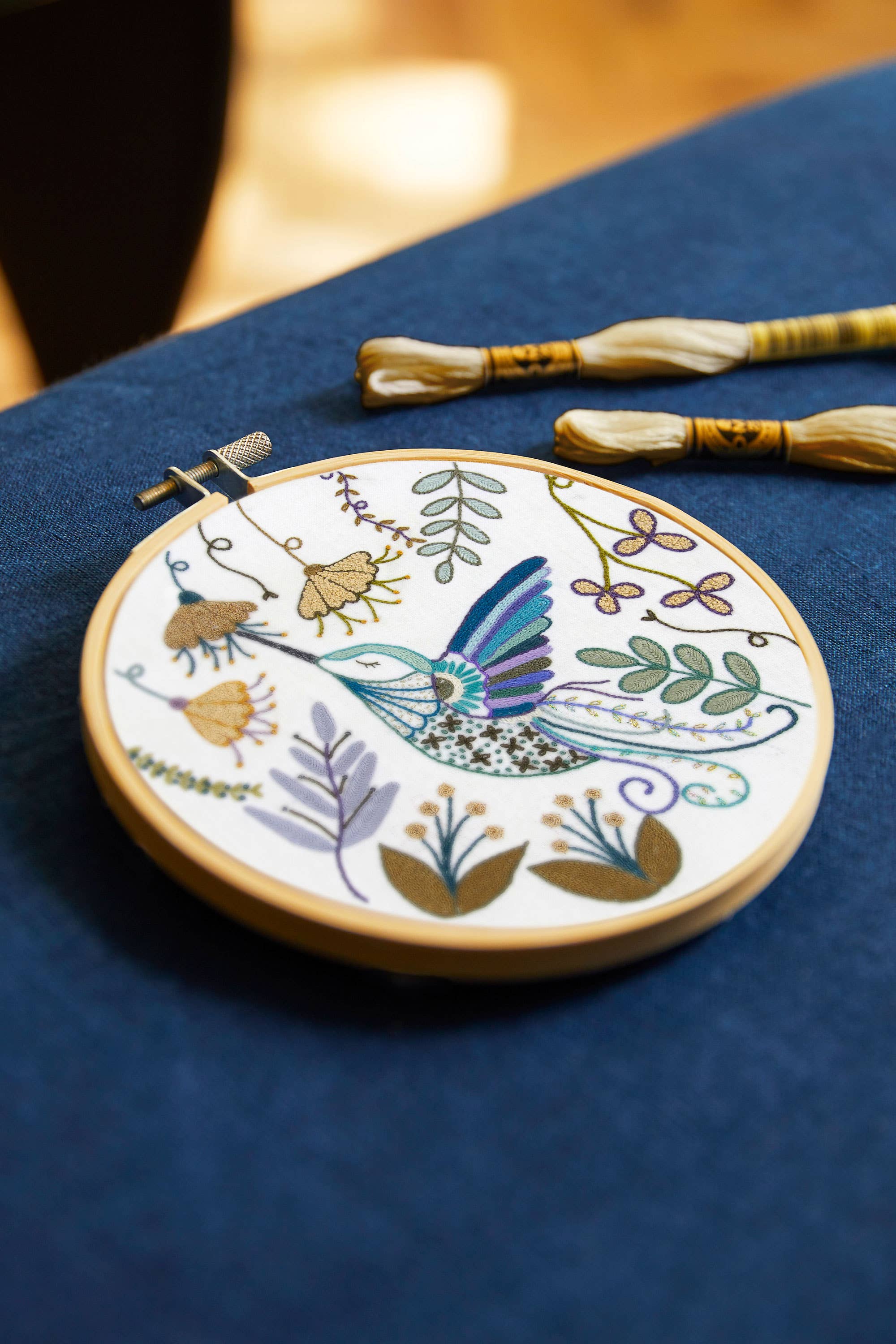 Hummingbird Embroidery Kit