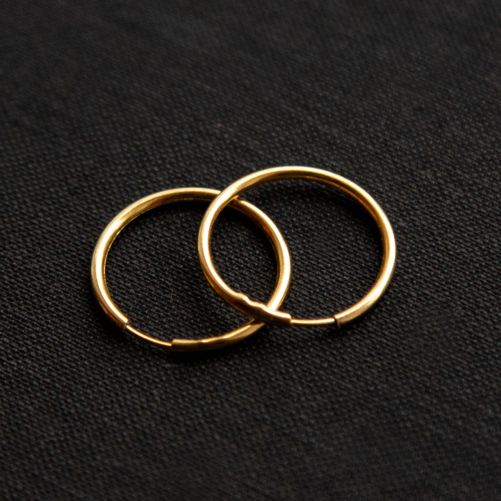 Vintage Endless Hoops: Gold Plated by Kindred Objects