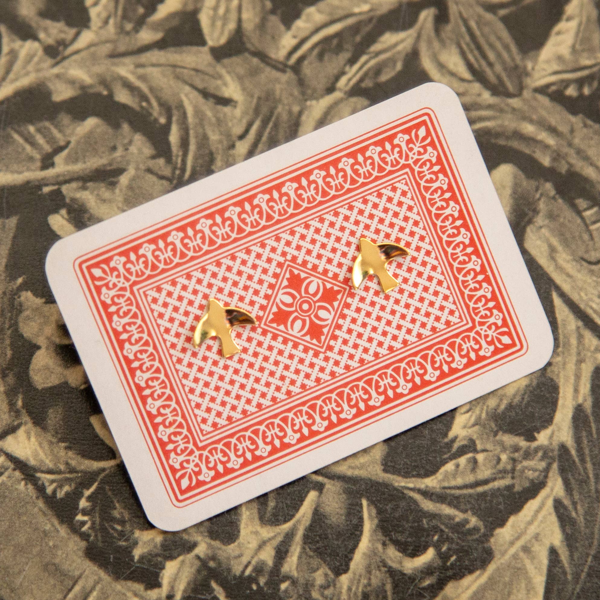 Mystery Pair! Vintage Gold Stud Earrings by Kindred Objects