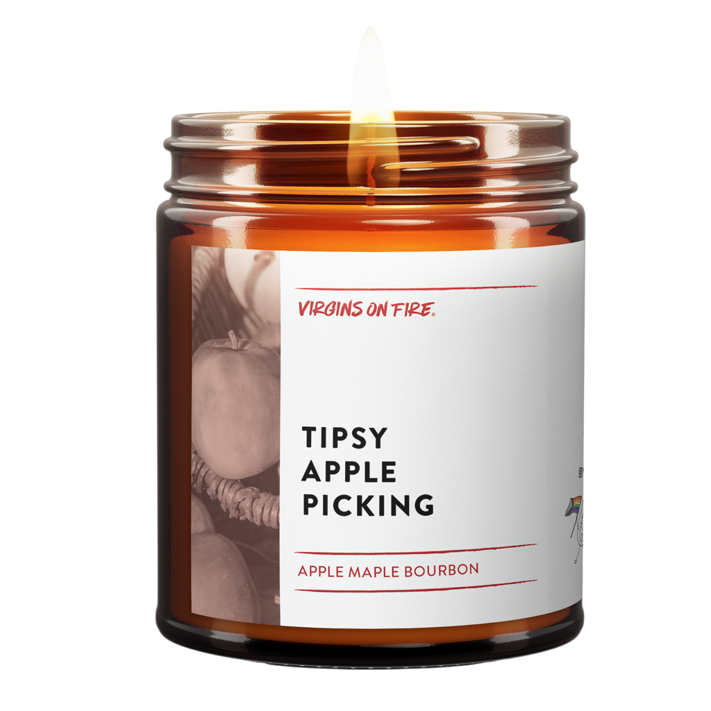 TIPSY APPLE PICKING (Whiskey & Apple) 🍎 Scented Candle