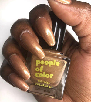 Bronze Nail Polish (Bronzed Beauty) by People of Color.