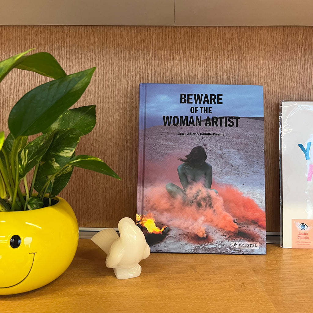 Beware of The Woman Artist Hardcover Book by Megan Rooney