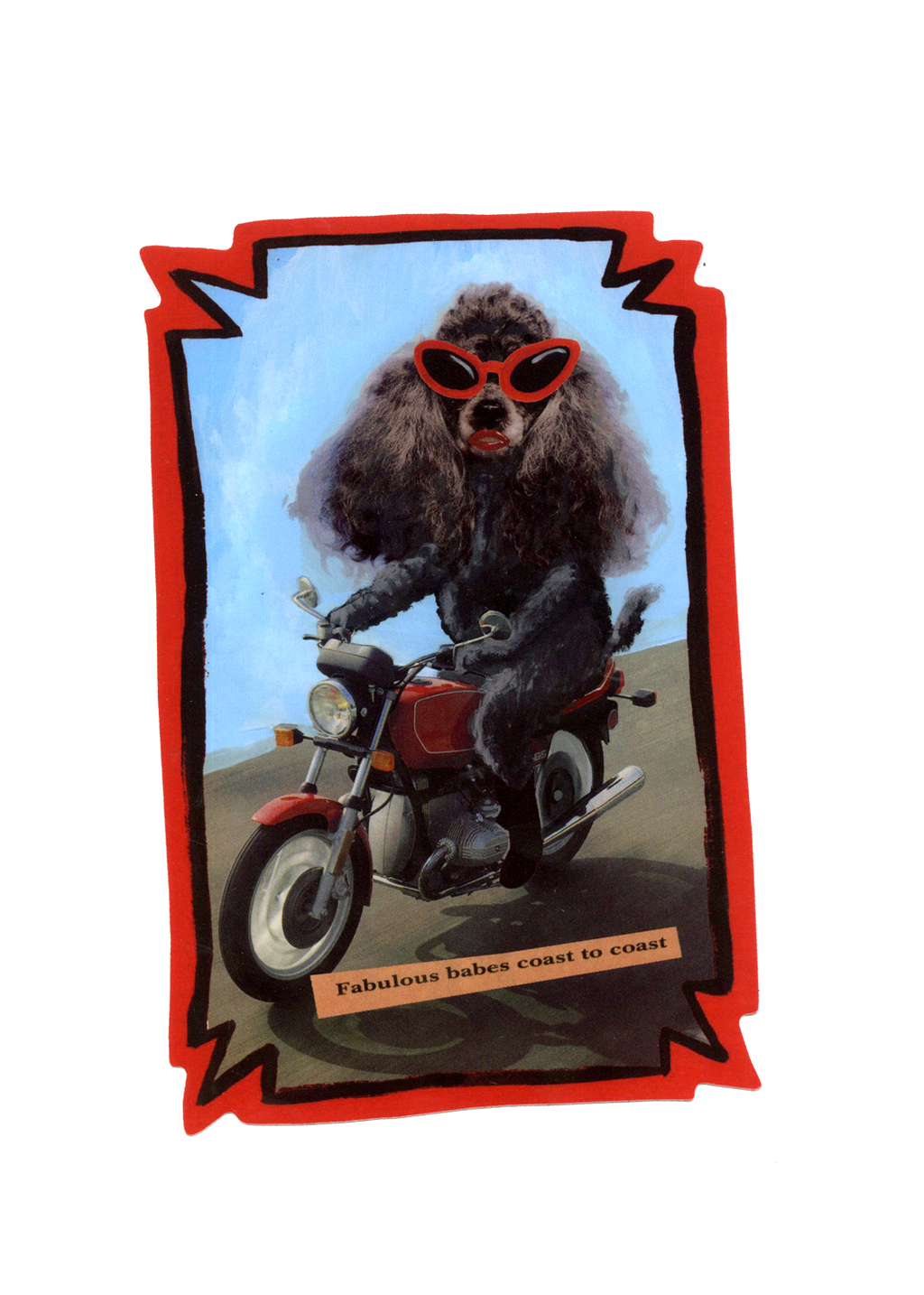 BABE ALERT Sticker