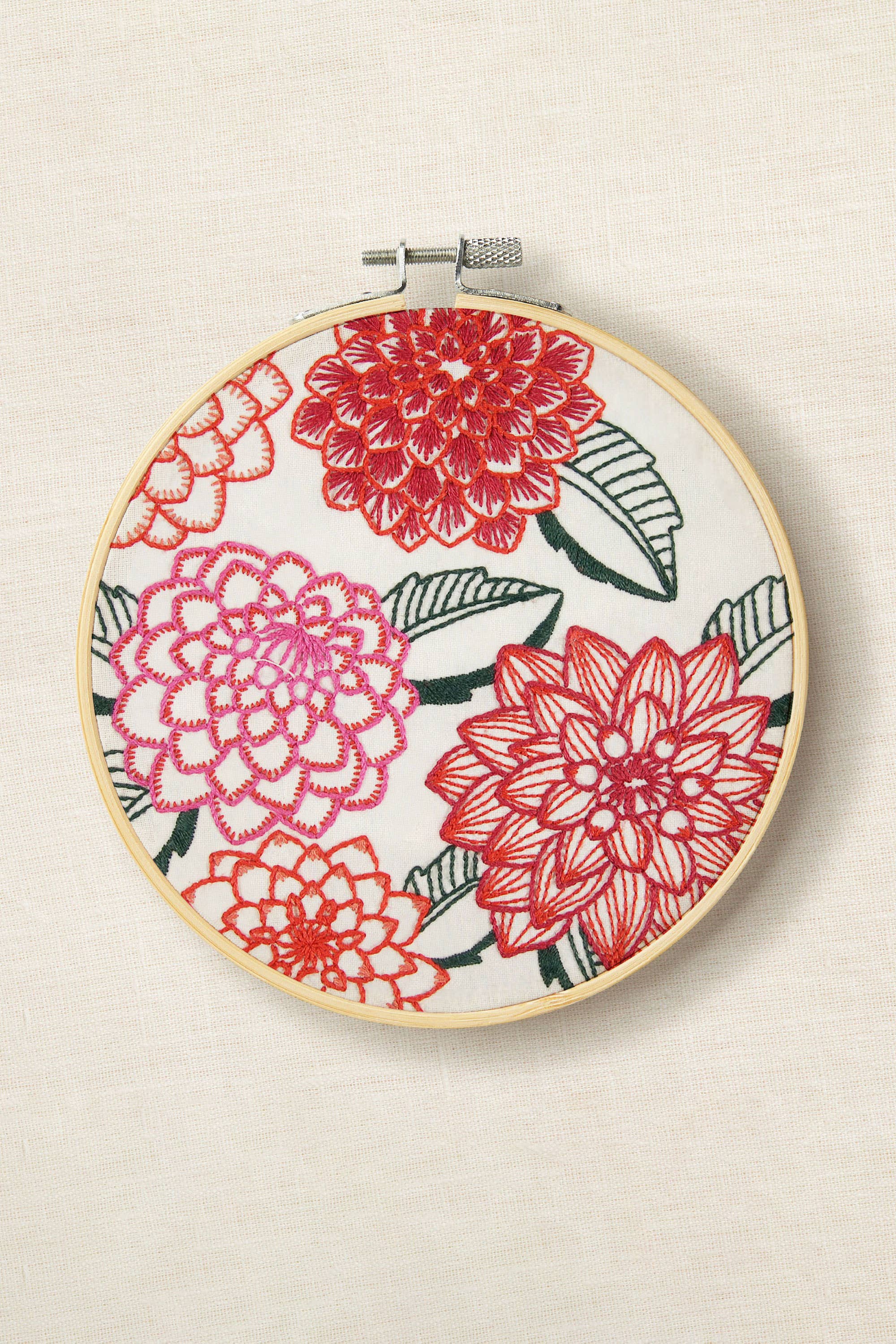 Modern Dahlia Bloom Embroidery Kit by DMC