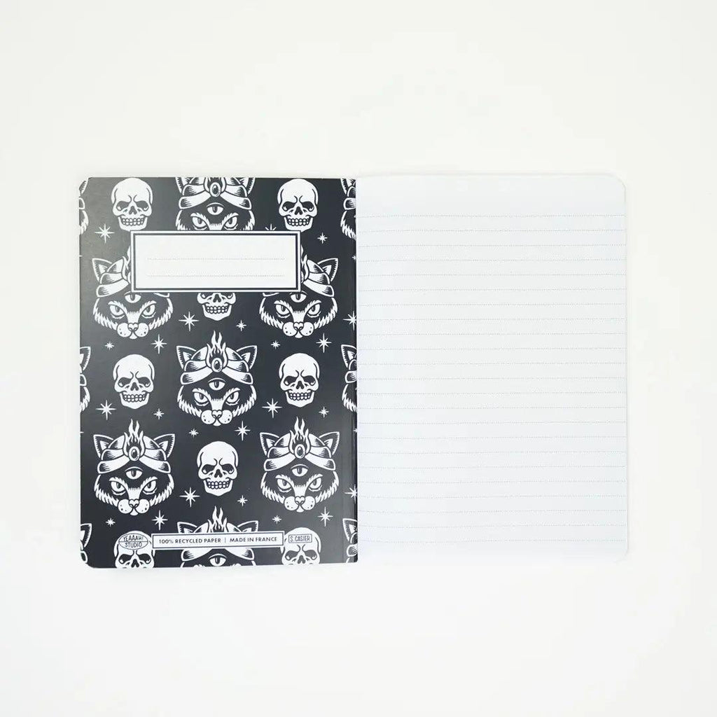 Cat Oracle Bad Luck Notebook.