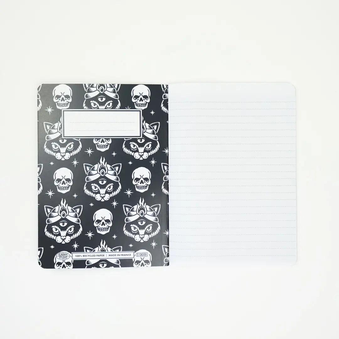 Cat Oracle Bad Luck Notebook.