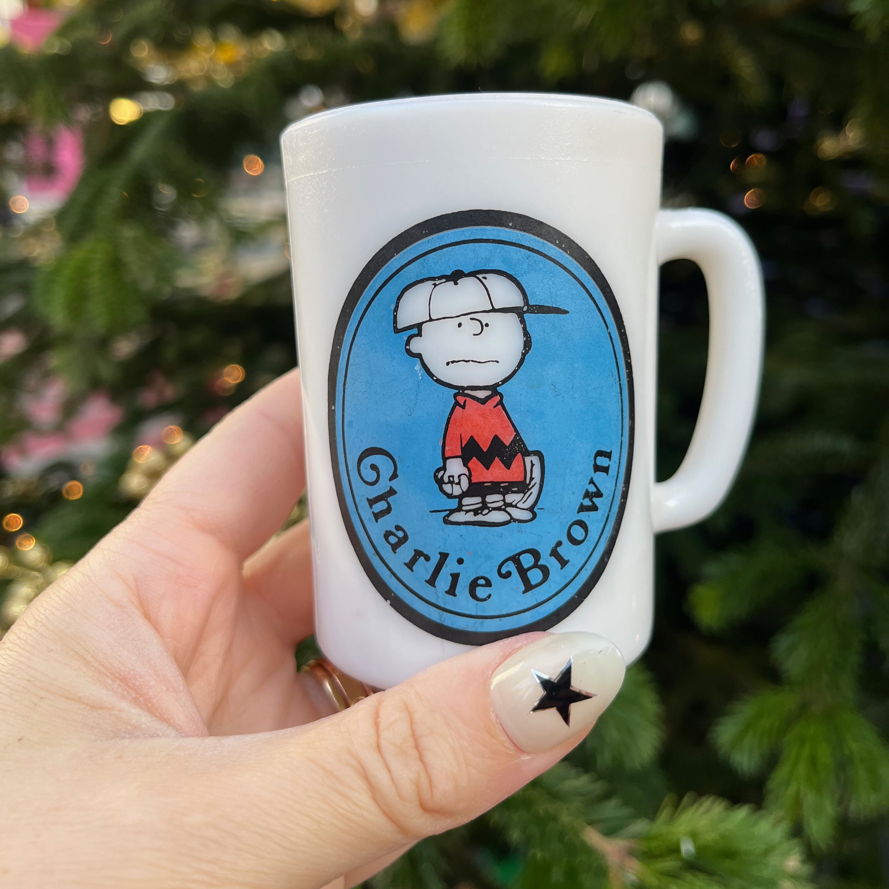 Vintage Avon Charlie Brown Mug