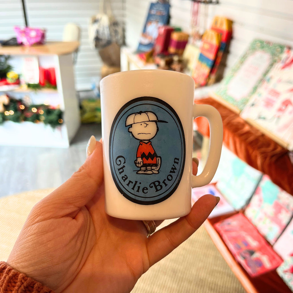 Vintage Avon Charlie Brown Mug