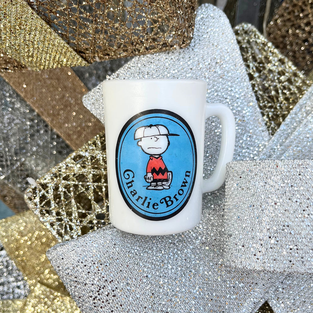 Vintage Avon Charlie Brown Mug