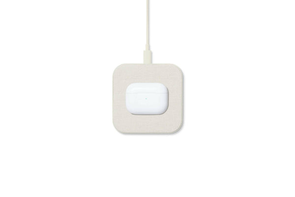 Courant Linen Wireless Charger in Natural, CATCH:1.