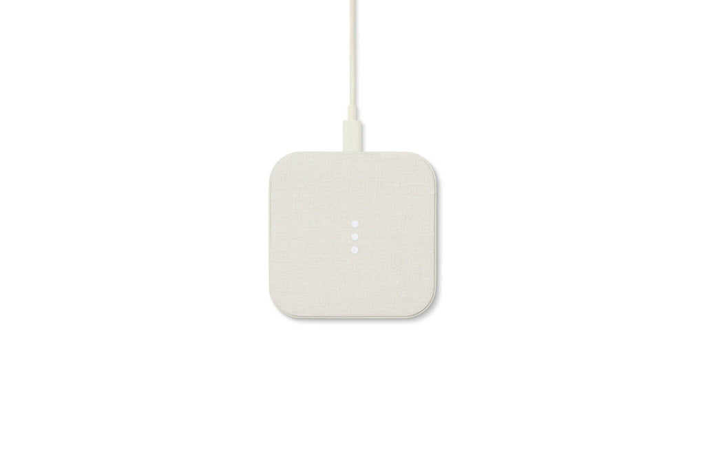 Courant Linen Wireless Charger in Natural, CATCH:1.