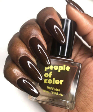 Hot Chocolate Nail Polish (Mother of Earth) by People of Color.