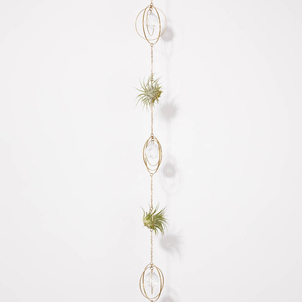 Crystal Hanging Air Plant Holder