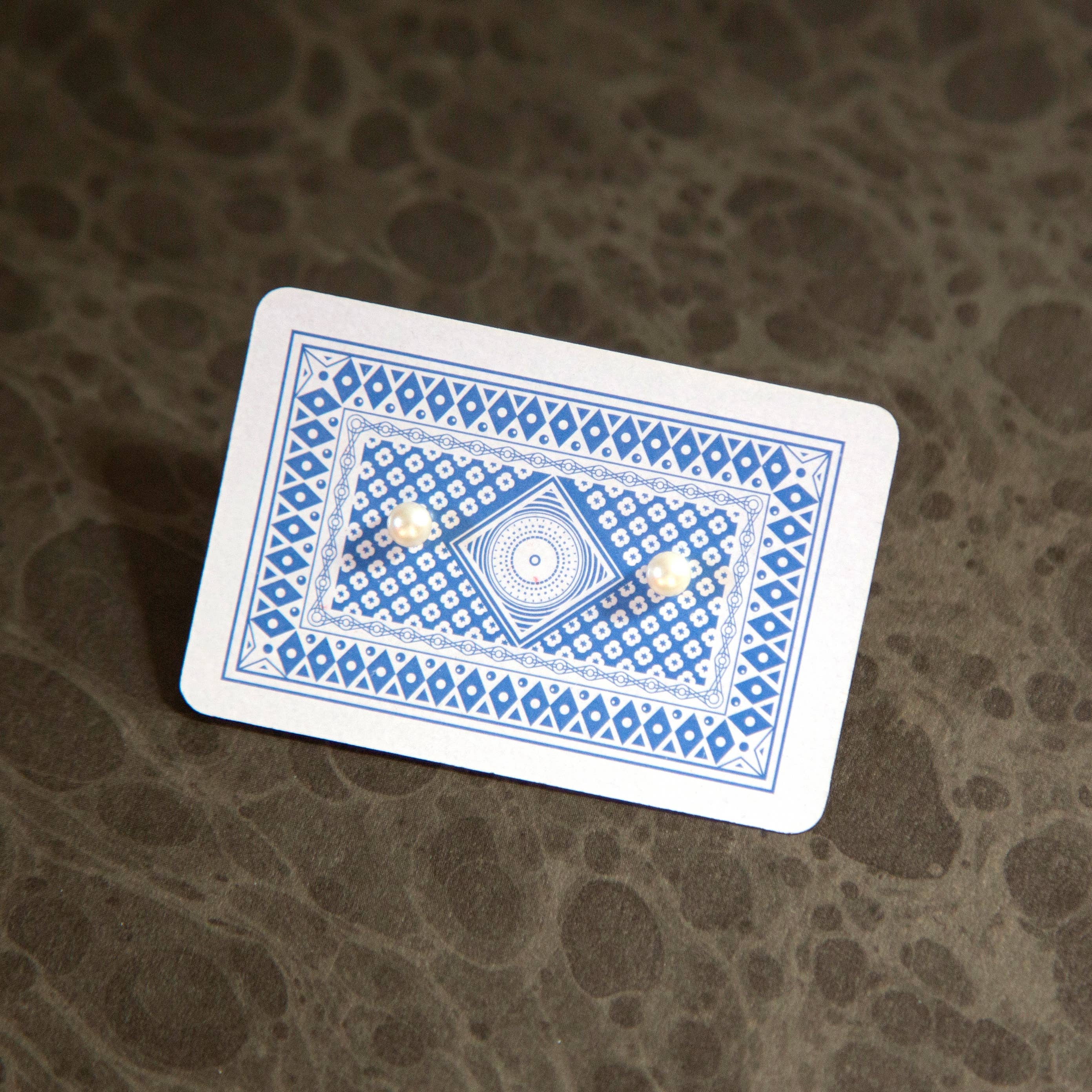 Vintage Pearl Stud Earrings by Kindred Objects