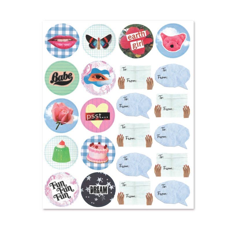 Pipsticks - Haricot Vert Dreamy Wrapping Paper Book