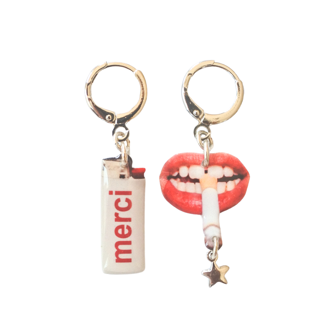 Haricot Vert Picto-charm™ - Light me up charm dangle set: Gold-Plated