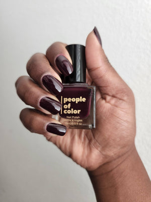 Deep Garnet Jewel Tone Nail Polish by People of Color - Ruby's Old & New