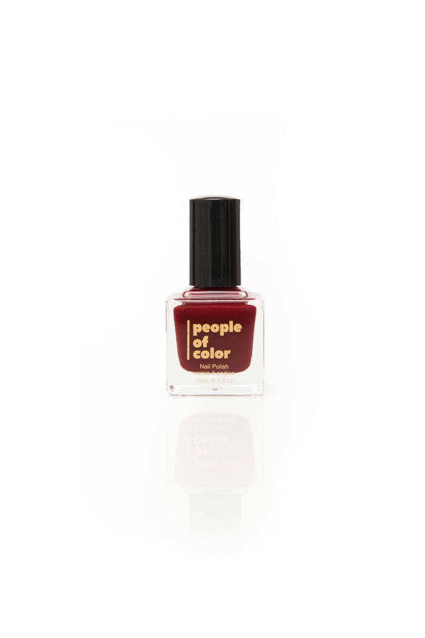 Crimson Red Nail Polish (Ruby) by People of Color.