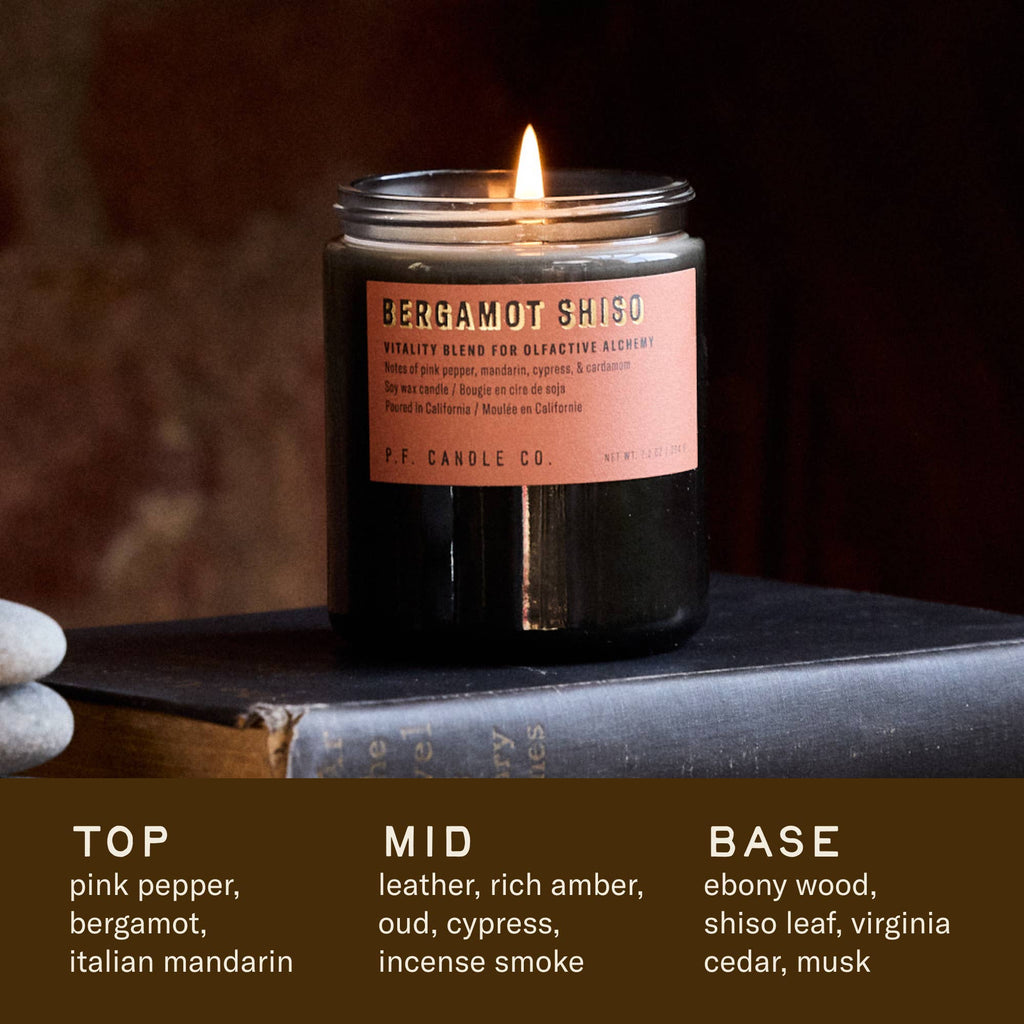 Bergamot Shiso Candle by P.F. Candle Co.